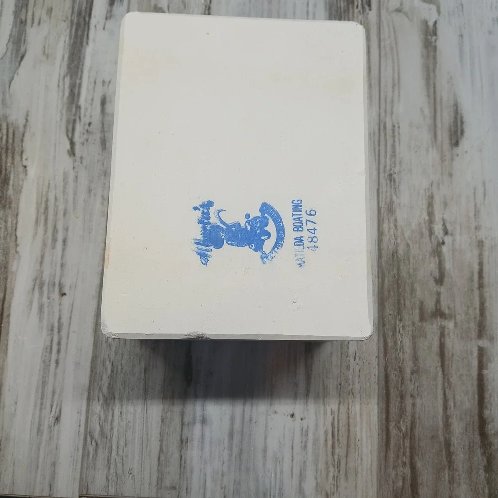Alberta's Molds A-380 Mouse Groom Ceramic Slip Casting Mold Vintage‎ 1984 5 Inch